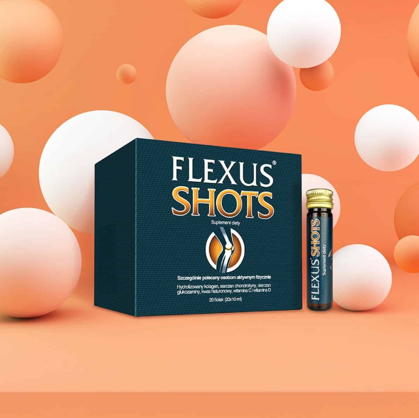flexus shots kolagen na stawy do picia